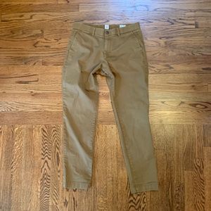 GAP Men's Slim Chino Pants 33x32 Brown